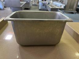 Fourth x 6 in. Stainless Steel Food Pans