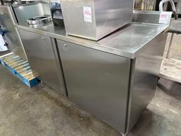 60 in. x 24 in. All Stainless Steel Dish Cabinet