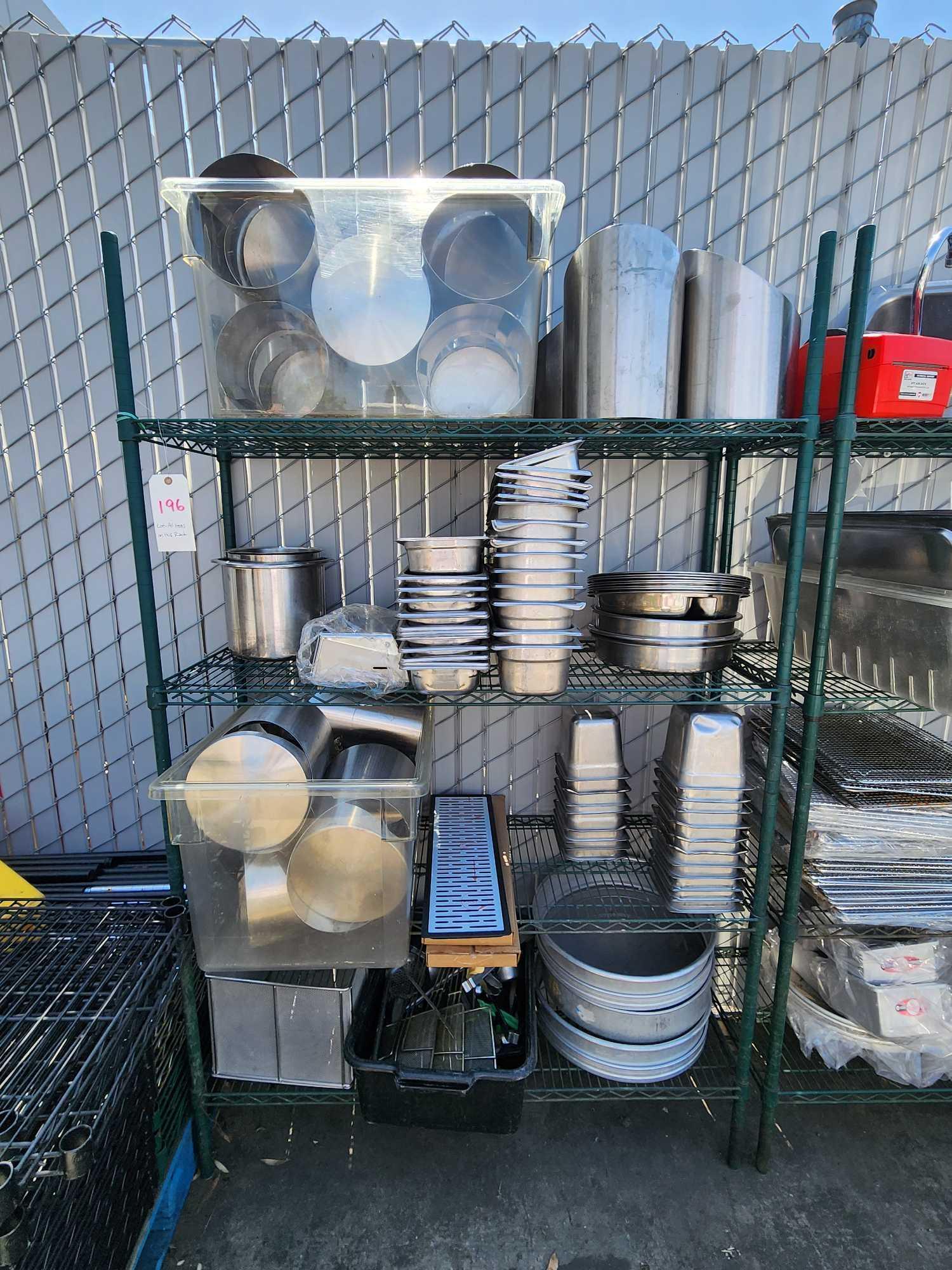 Lot - All Items on this Rack