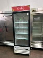 Avantco 1 Glass Dr. Refrigerator