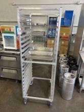 Aluminum Full Size Food Pan Rack