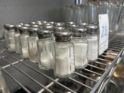 LOT of Salt and Pepper Shakers on this shelf