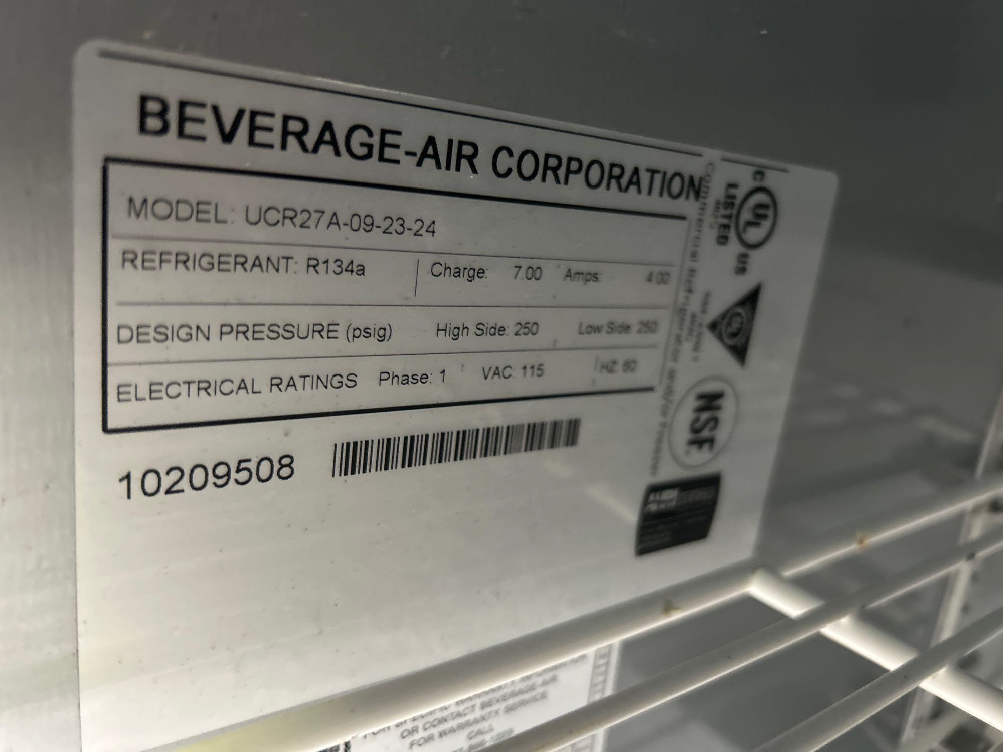 Beverage Air 27 in. Undercounter Refrigerator