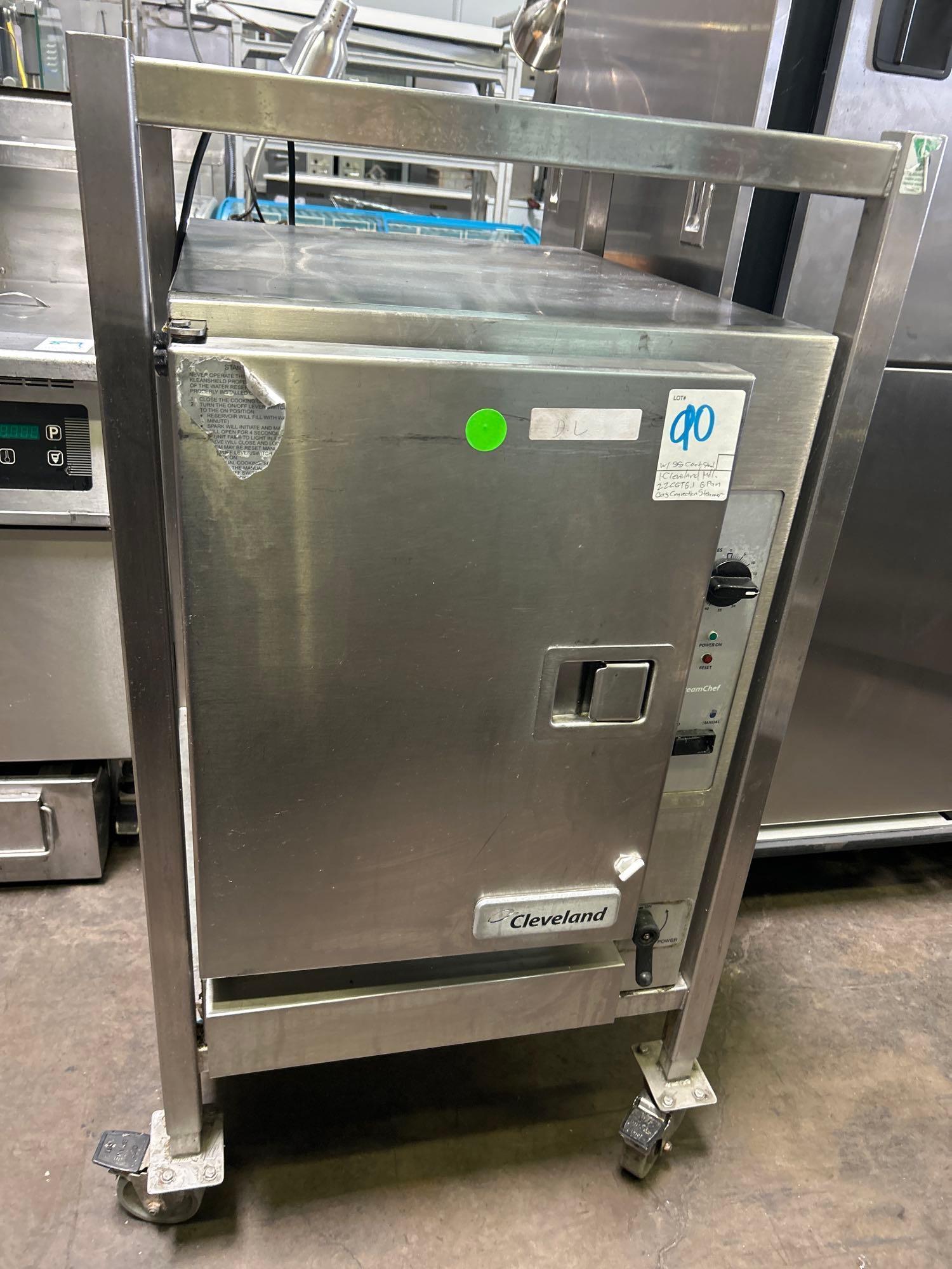 Cleveland 6 Pan Gas Convection Steamer