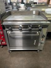 Montague Heavy Duty 36 in. Gas Griddle and Oven
