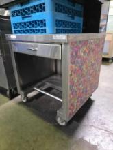 Duke 30 in. X 32 in. Stainless Steel Cash Register Station