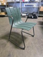 Mater Ocean Metal and Plastic Stackable Chairs