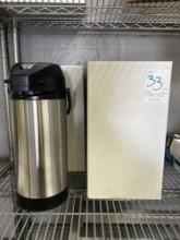 New Fetco 1 Gal. Airpots