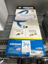 Dormont 48 in. Blue Hose Quick Disconnect Gas Connector Kits