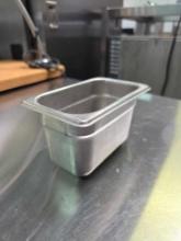 Ninth x 4 in. Stainless Steel Food Pans
