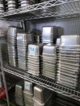Sixth x 4 in. Stainless Steel Food Pans