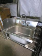 20 in. x 17 in. Stainless Steel Wall Mount Hand Sink
