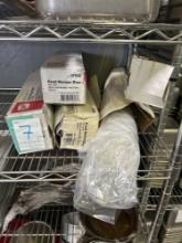LOT of 18 in. x 24 in. Clear Food Storage Bags