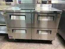 Never Used - Turbo Air 48 in. 4 Drawer Worktop Refrigerator