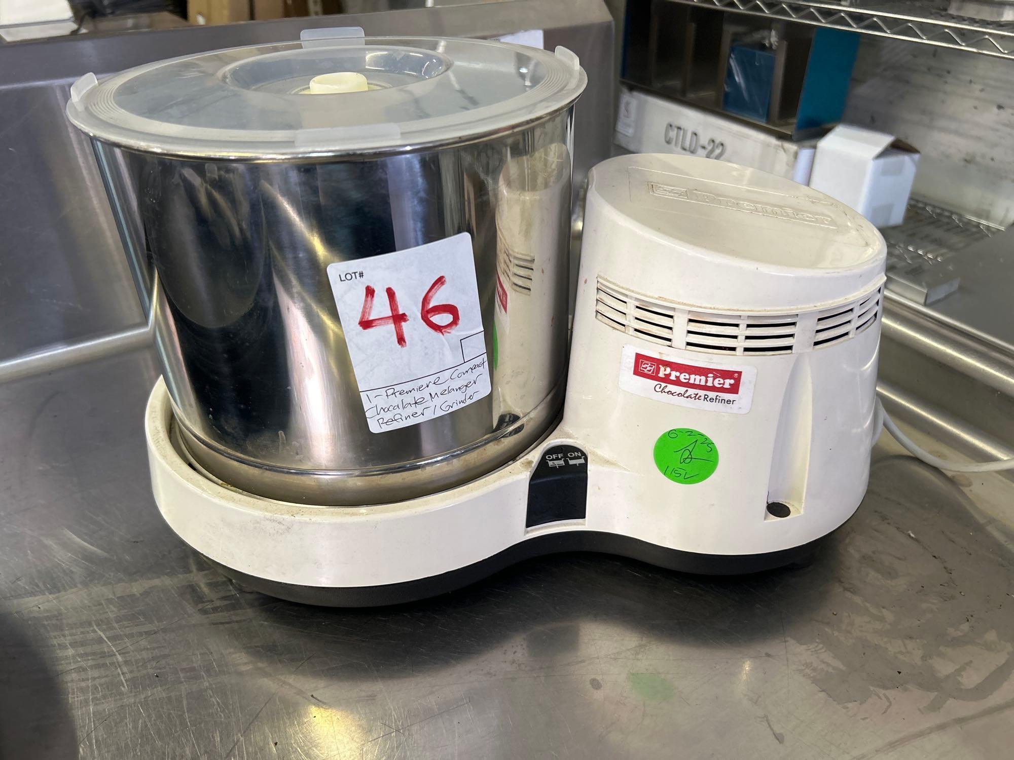 Premier Compact Chocolate Stone Grinder Melanger Refiner