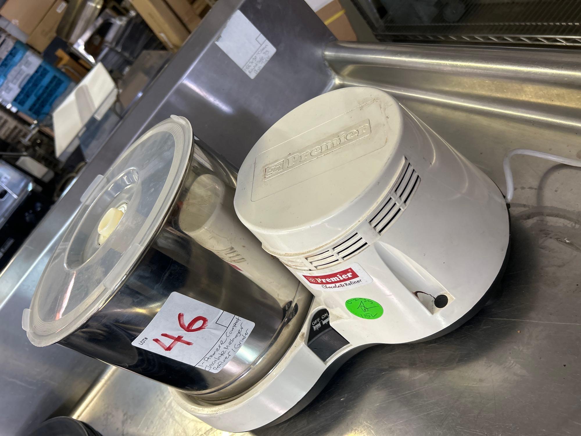 Premier Compact Chocolate Stone Grinder Melanger Refiner