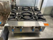 Never Used Blue Lava 4 Burner Gas Range