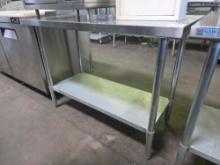 48 in. x 24 in. Stainless Steel Top Table