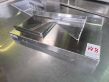 GSW 24 in. X 12 in. Stainless Steel Wall Shelf