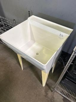 Florestone 23 in. x 23 in. Plastic Mop Sink