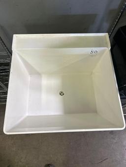 Florestone 23 in. x 23 in. Plastic Mop Sink