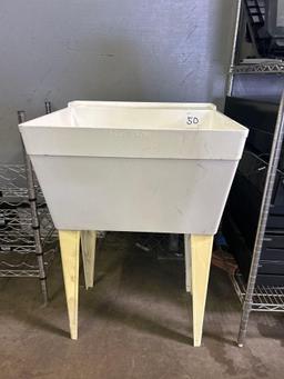 Florestone 23 in. x 23 in. Plastic Mop Sink