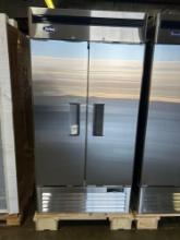 New Atosa 2 Dr. Freezer model MBF8502GR