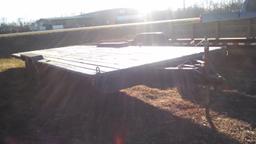 Homemade Flatbed Trailer 24' x 8.5'