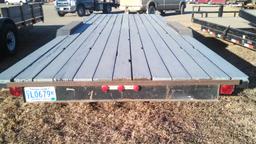 Homemade Flatbed Trailer 24' x 8.5'
