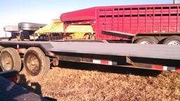 Homemade Flatbed Trailer 24' x 8.5'