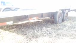 Homemade Flatbed Trailer 24' x 8.5'