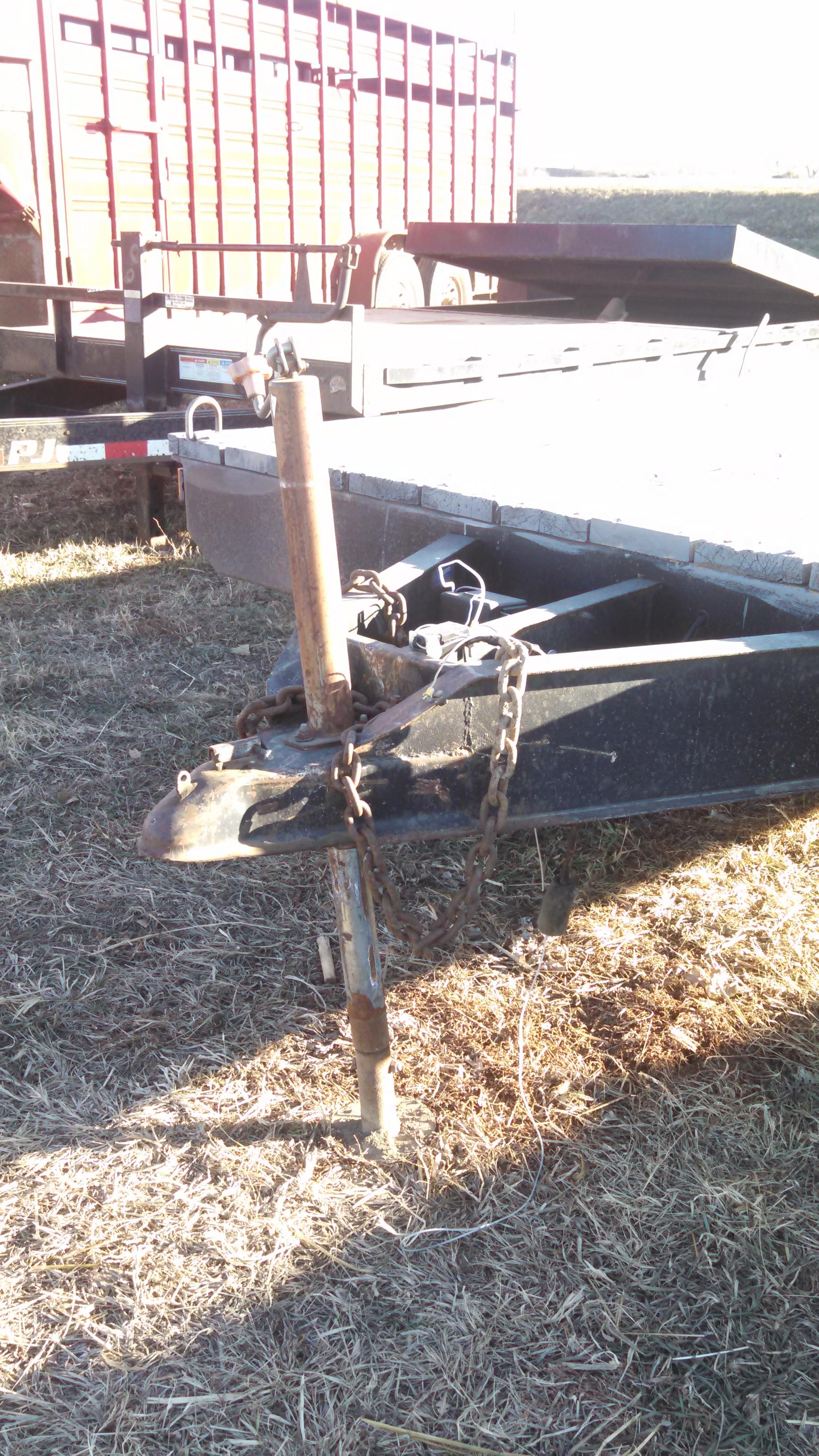 Homemade Flatbed Trailer 24' x 8.5'