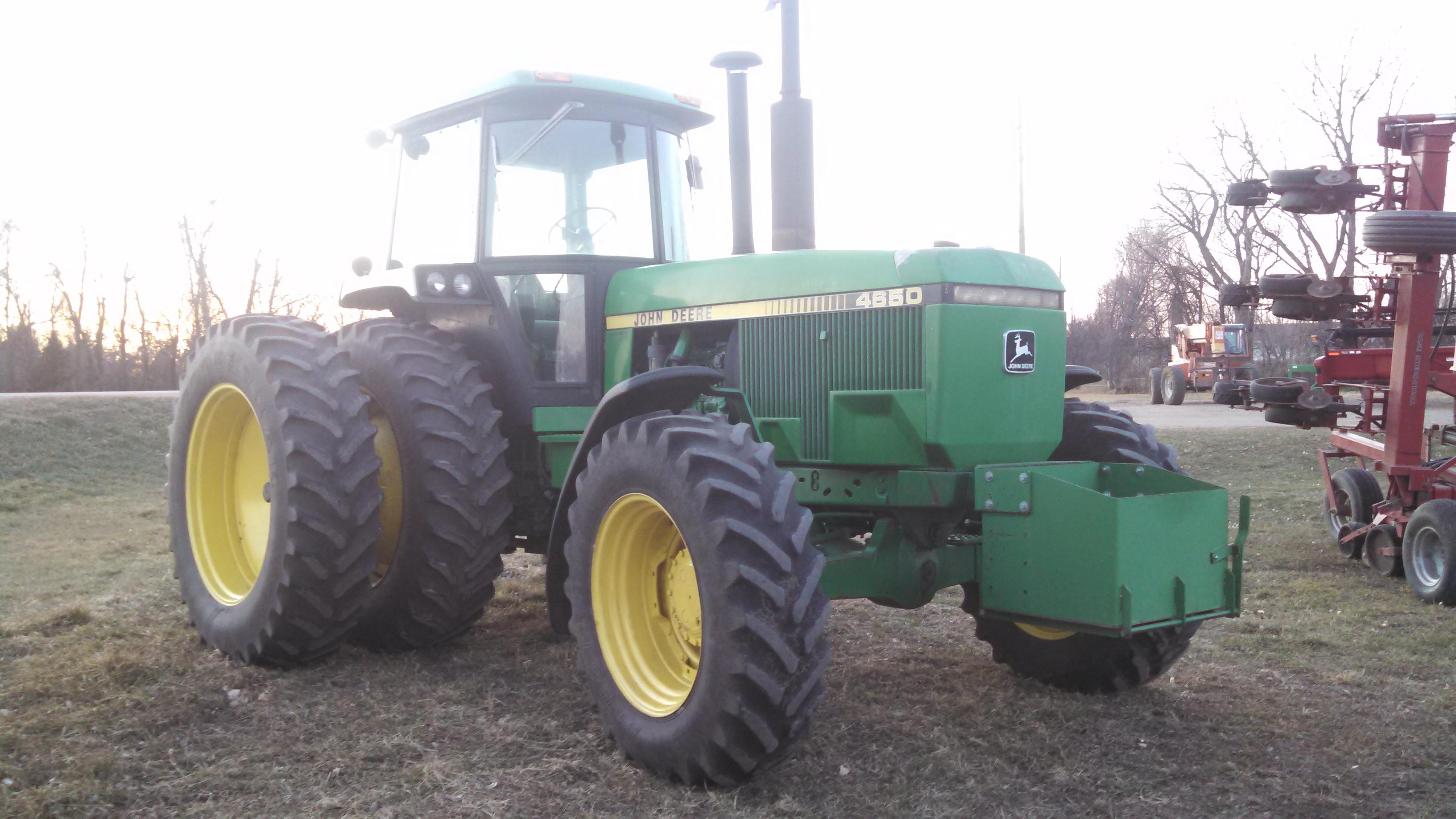 JD 4650 Tractor & Duals