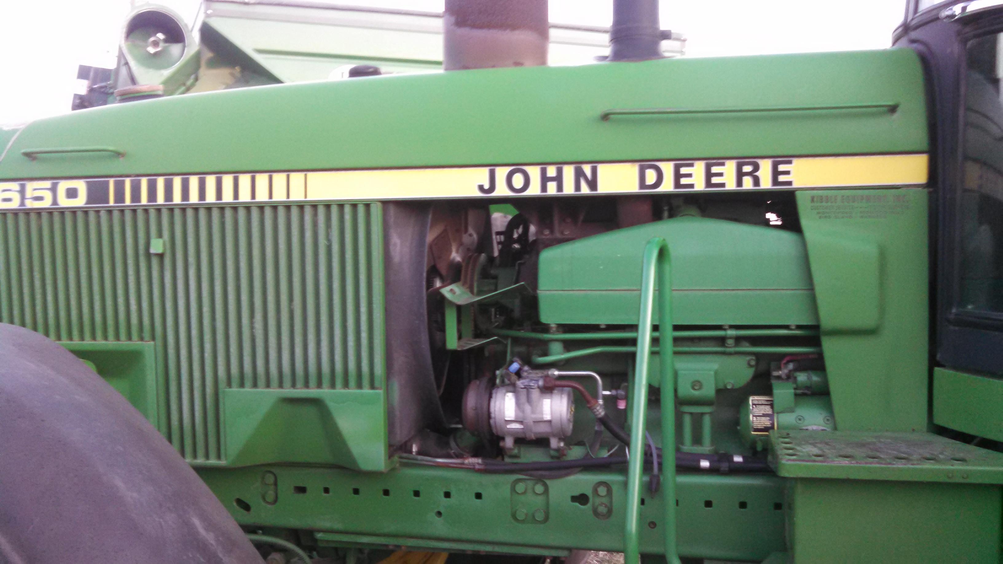 JD 4650 Tractor & Duals