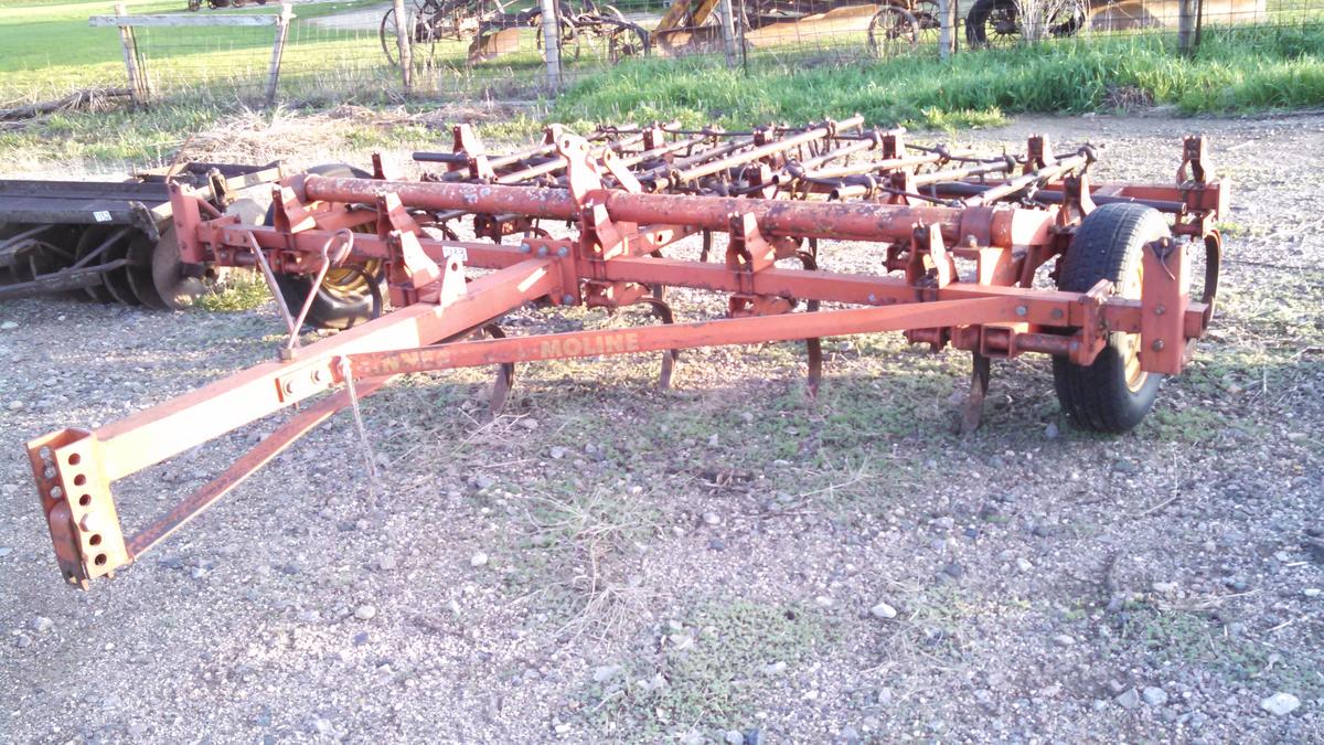 Minneapolis Moline Field Cultivator with Spike Tooth Drag 12'