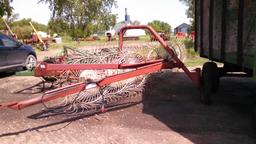 Furo 8 Wheel In Line Rake