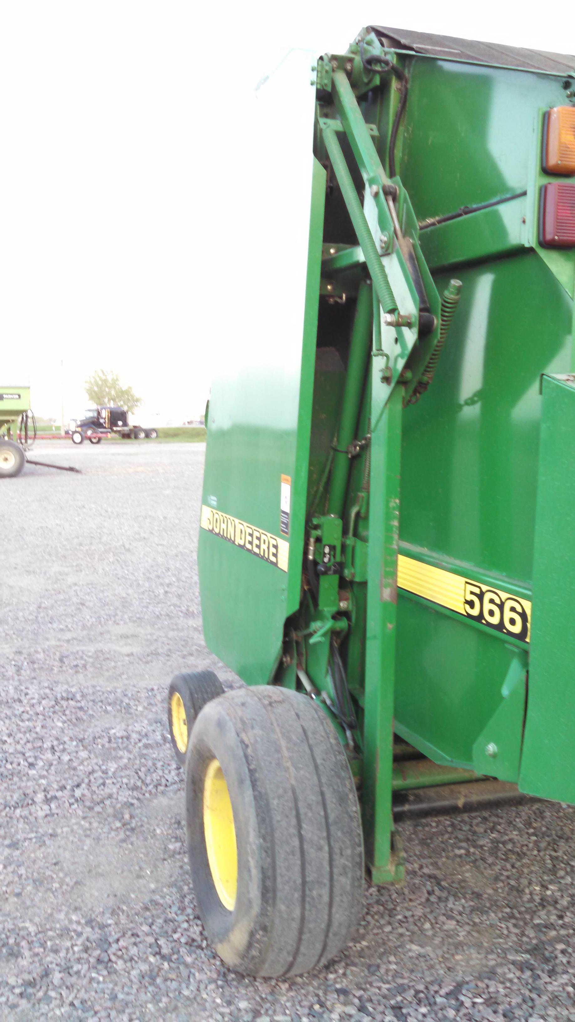 NH 566 Round Baler Net Wrap & Twine New Belts Recently