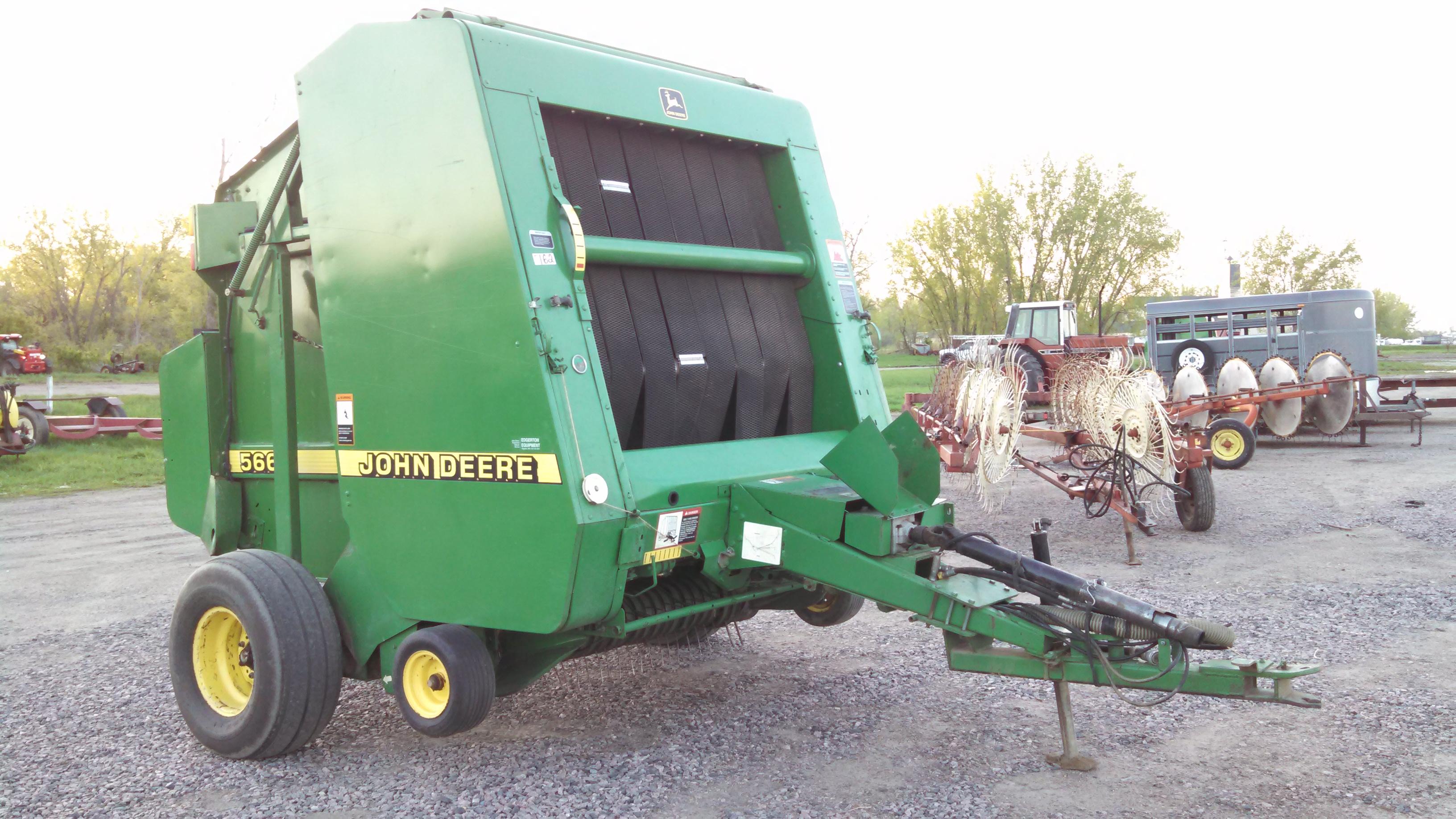 NH 566 Round Baler Net Wrap & Twine New Belts Recently