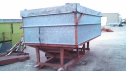 Carroll Heider Galvanized 250 Bushel Gravity Wagon No Gear