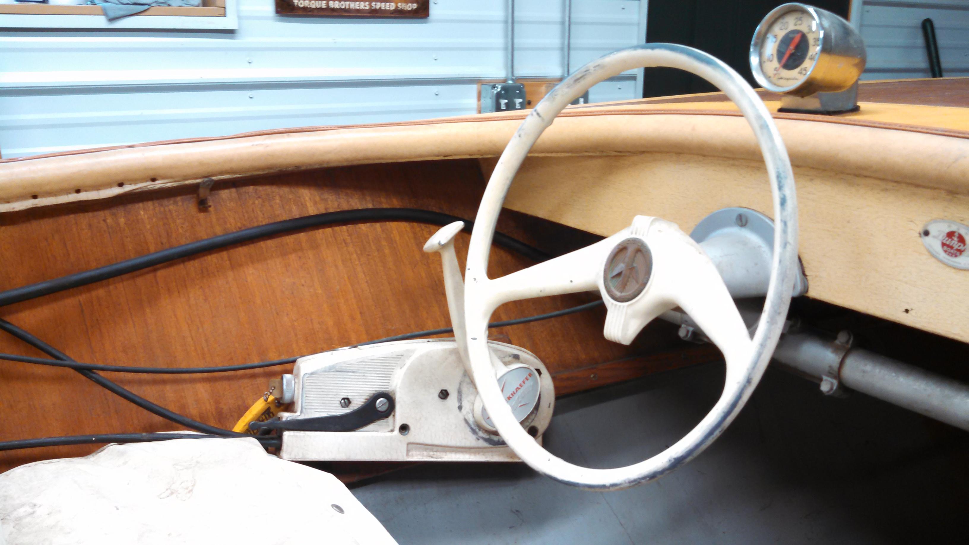 1963 Dunphy 15' Run-a-Bout Wooden Boat
