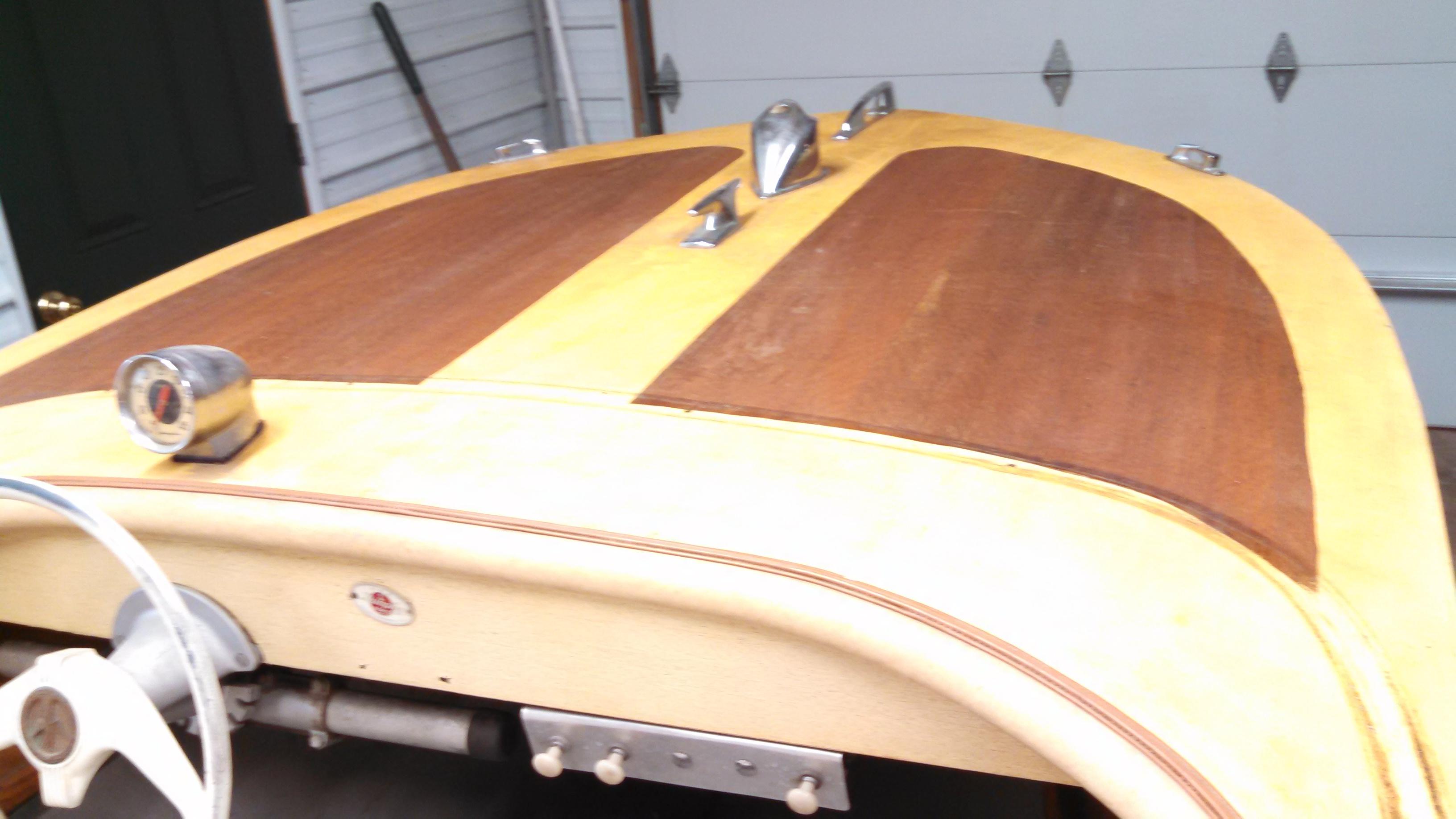 1963 Dunphy 15' Run-a-Bout Wooden Boat
