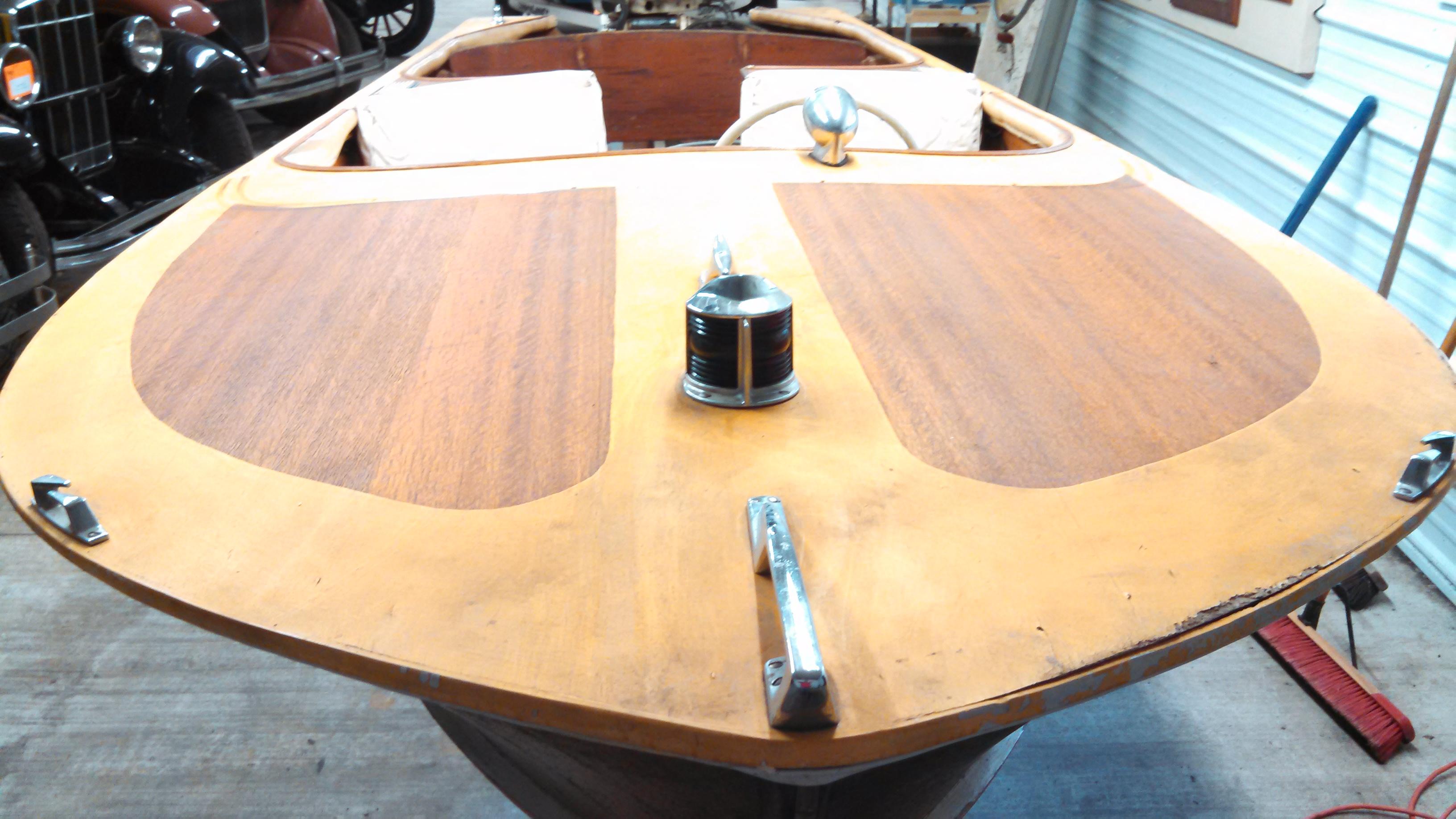1963 Dunphy 15' Run-a-Bout Wooden Boat