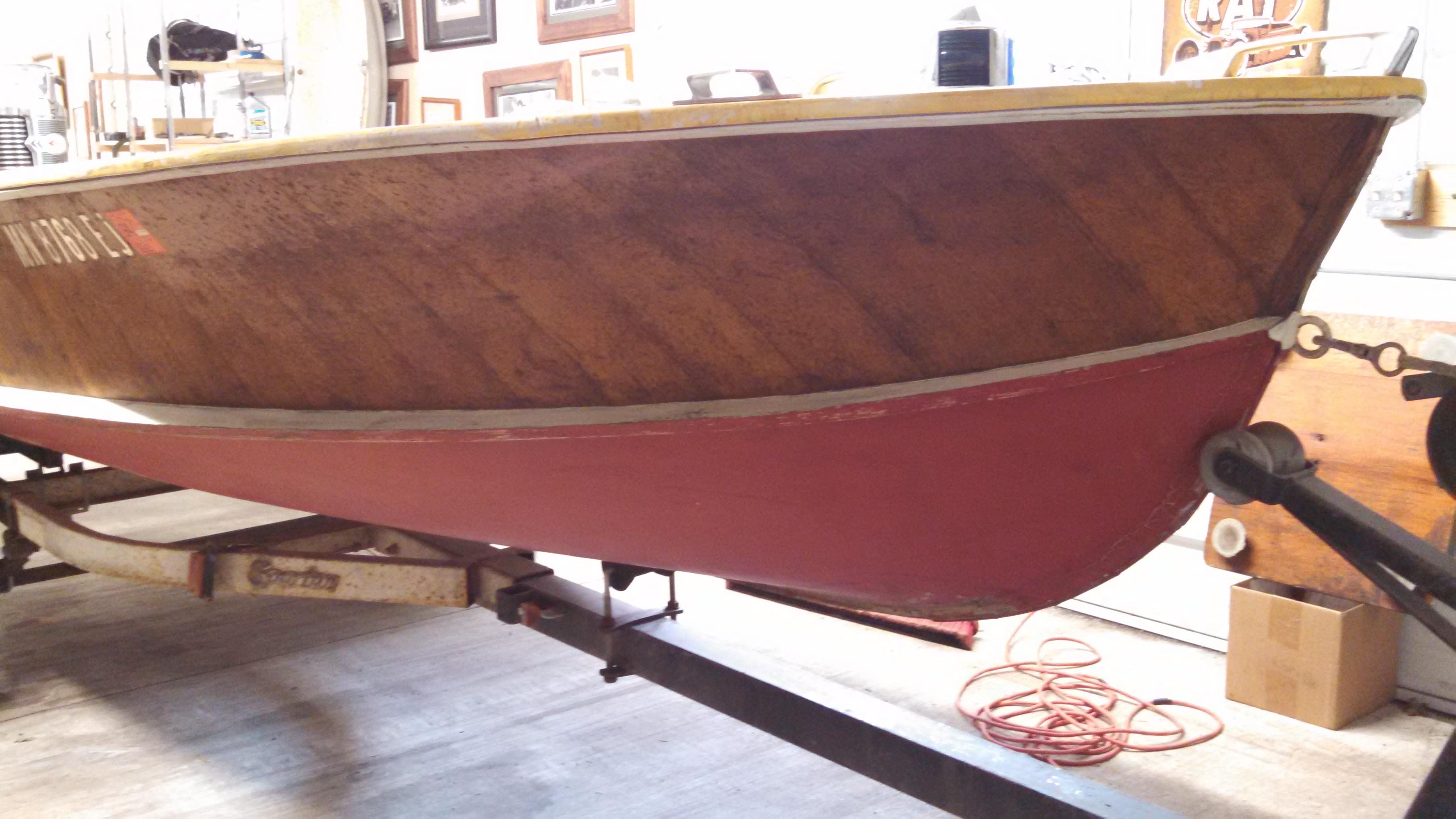 1963 Dunphy 15' Run-a-Bout Wooden Boat