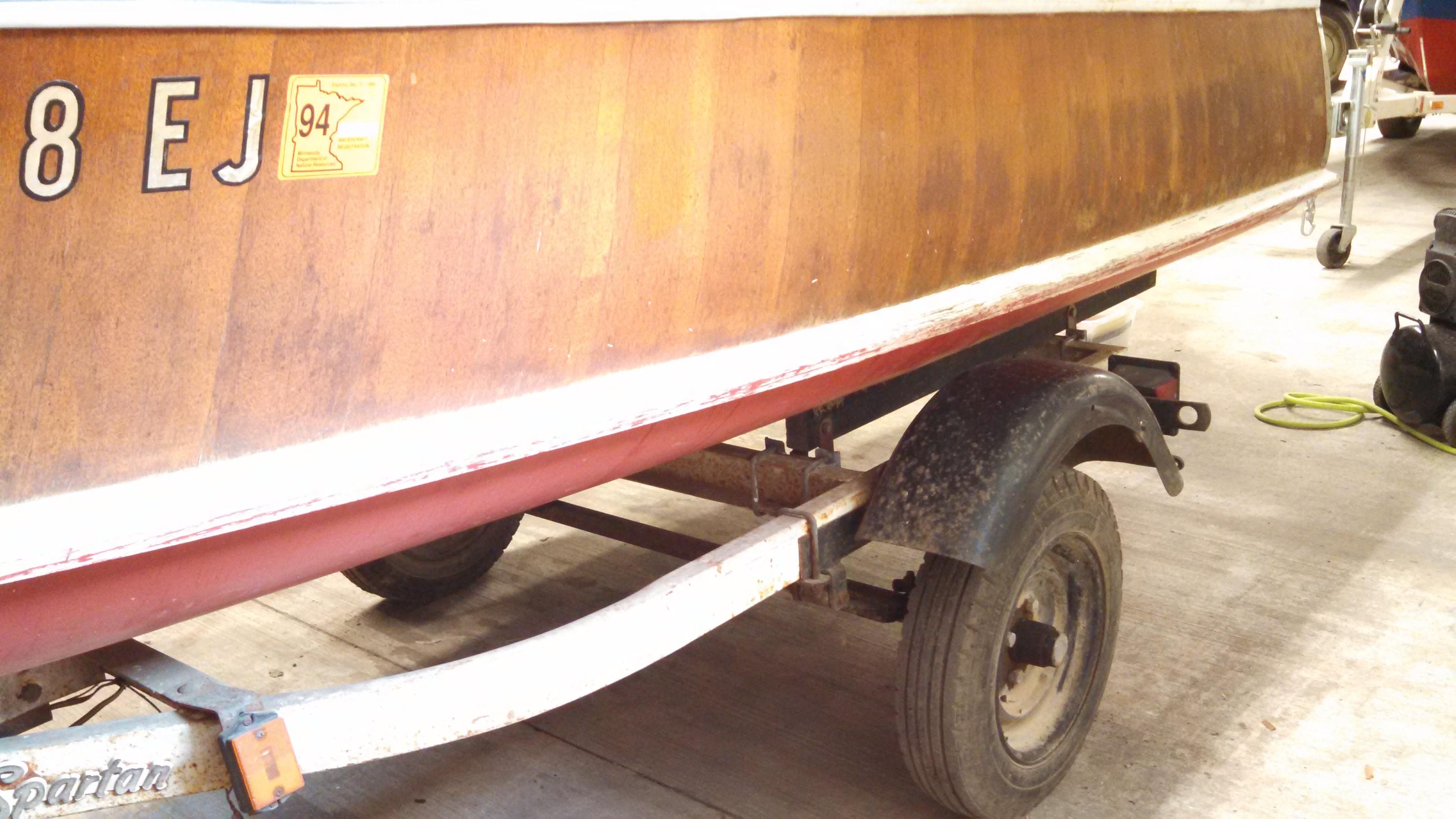 1963 Dunphy 15' Run-a-Bout Wooden Boat