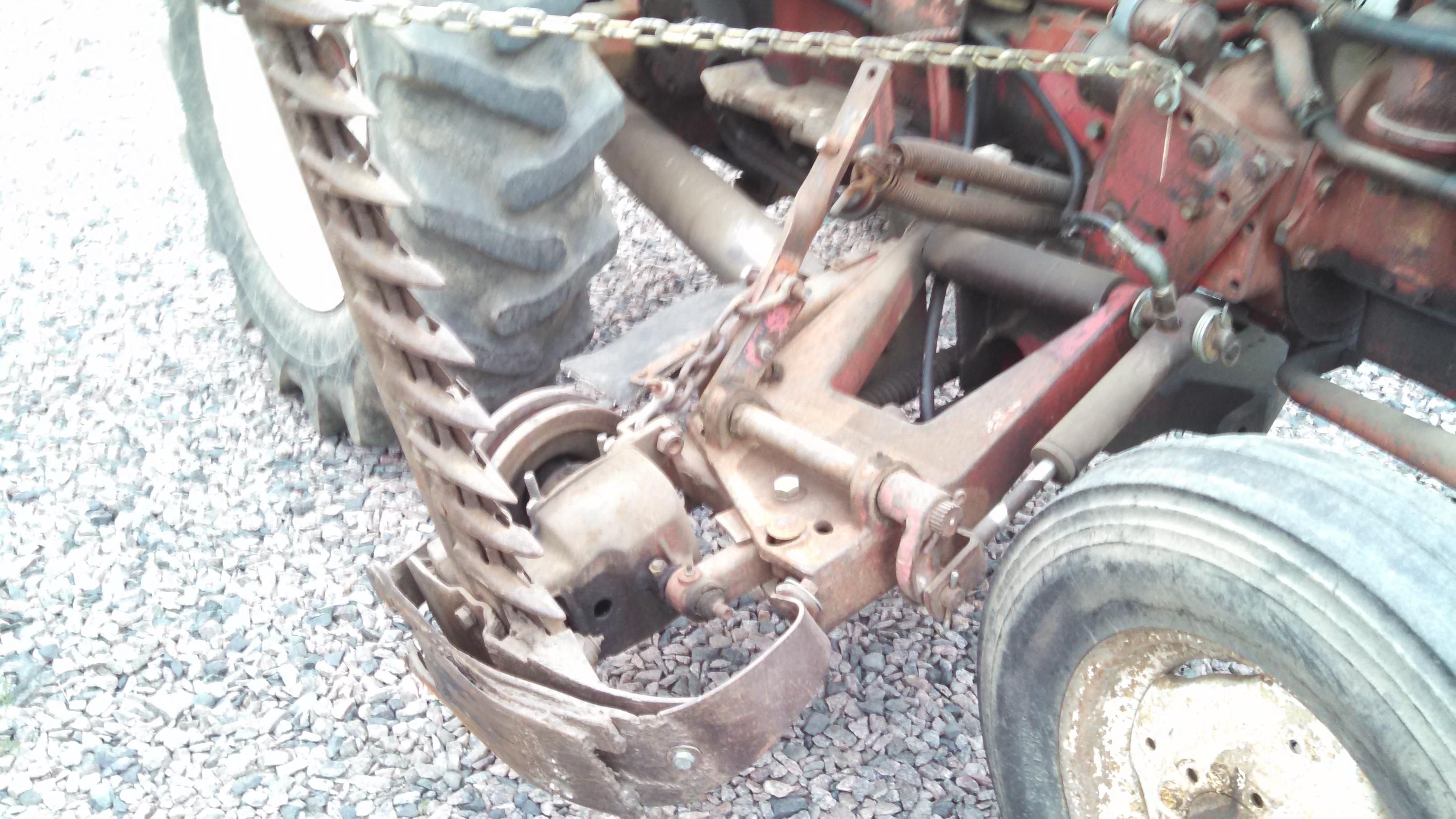 IH 404 Wide Front Tractor with Sickle Mower