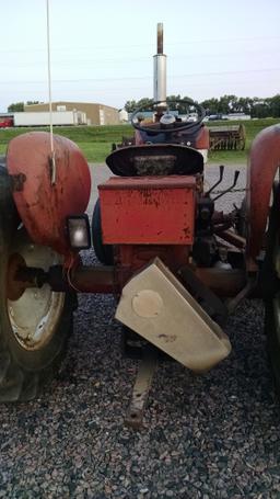 IH 404 Wide Front Tractor with Sickle Mower