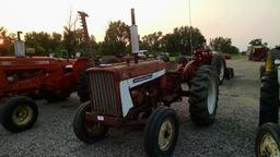 IH 404 Wide Front Tractor with Sickle Mower