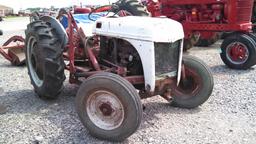 8N Ford Tractor with Loader & Bucket Motor Loose