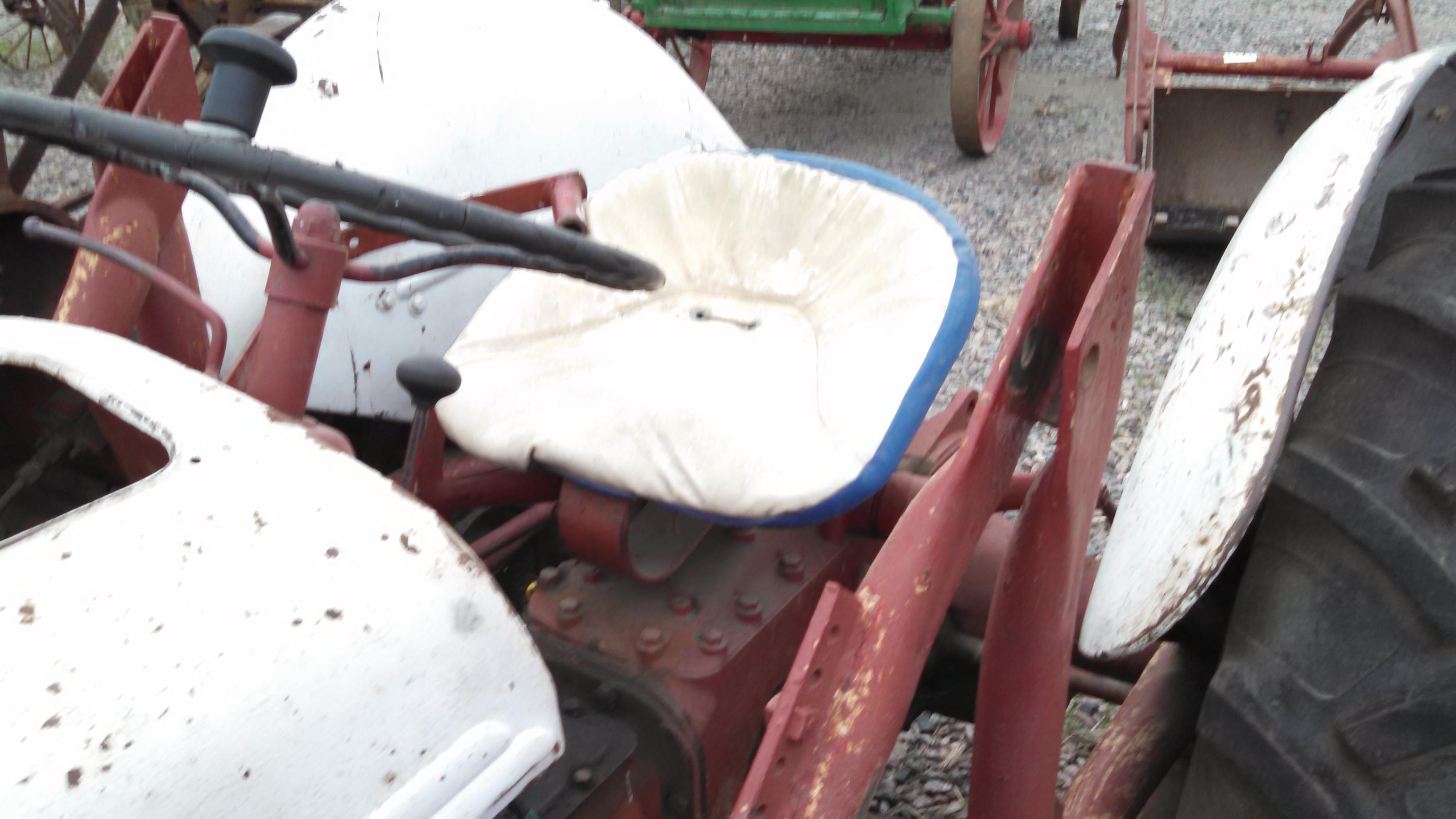 8N Ford Tractor with Loader & Bucket Motor Loose