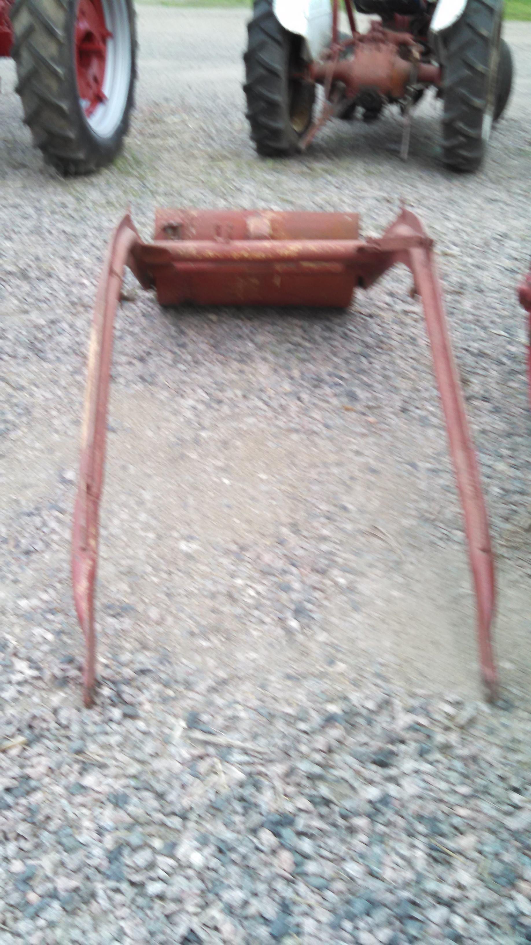 8N Ford Tractor with Loader & Bucket Motor Loose